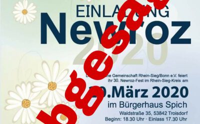 Newroz abgesagt