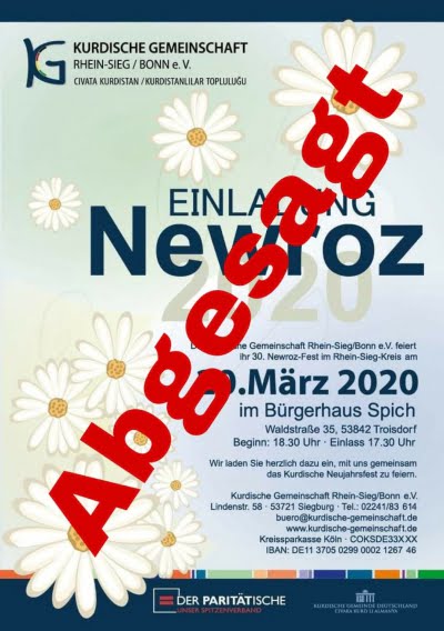 Newroz abgesagt