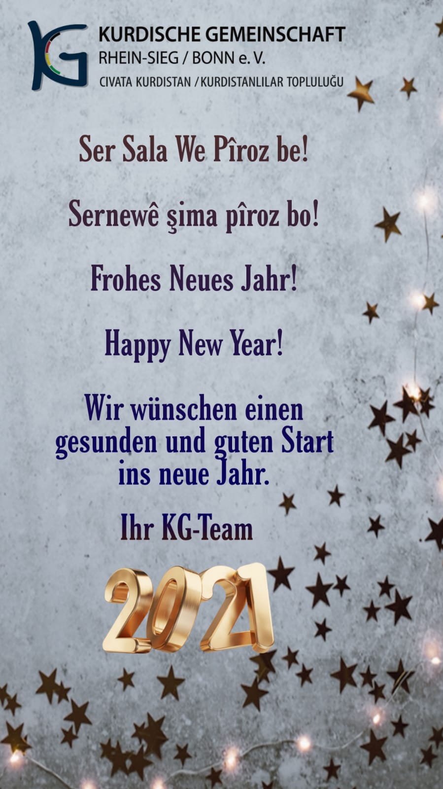 Auf ein gesundes neues Jahr