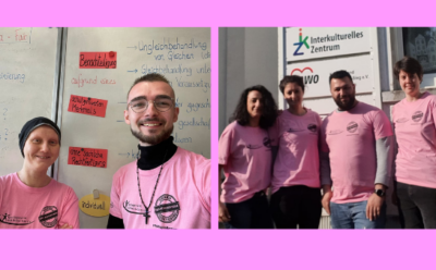 Pink gegen Rassismus!