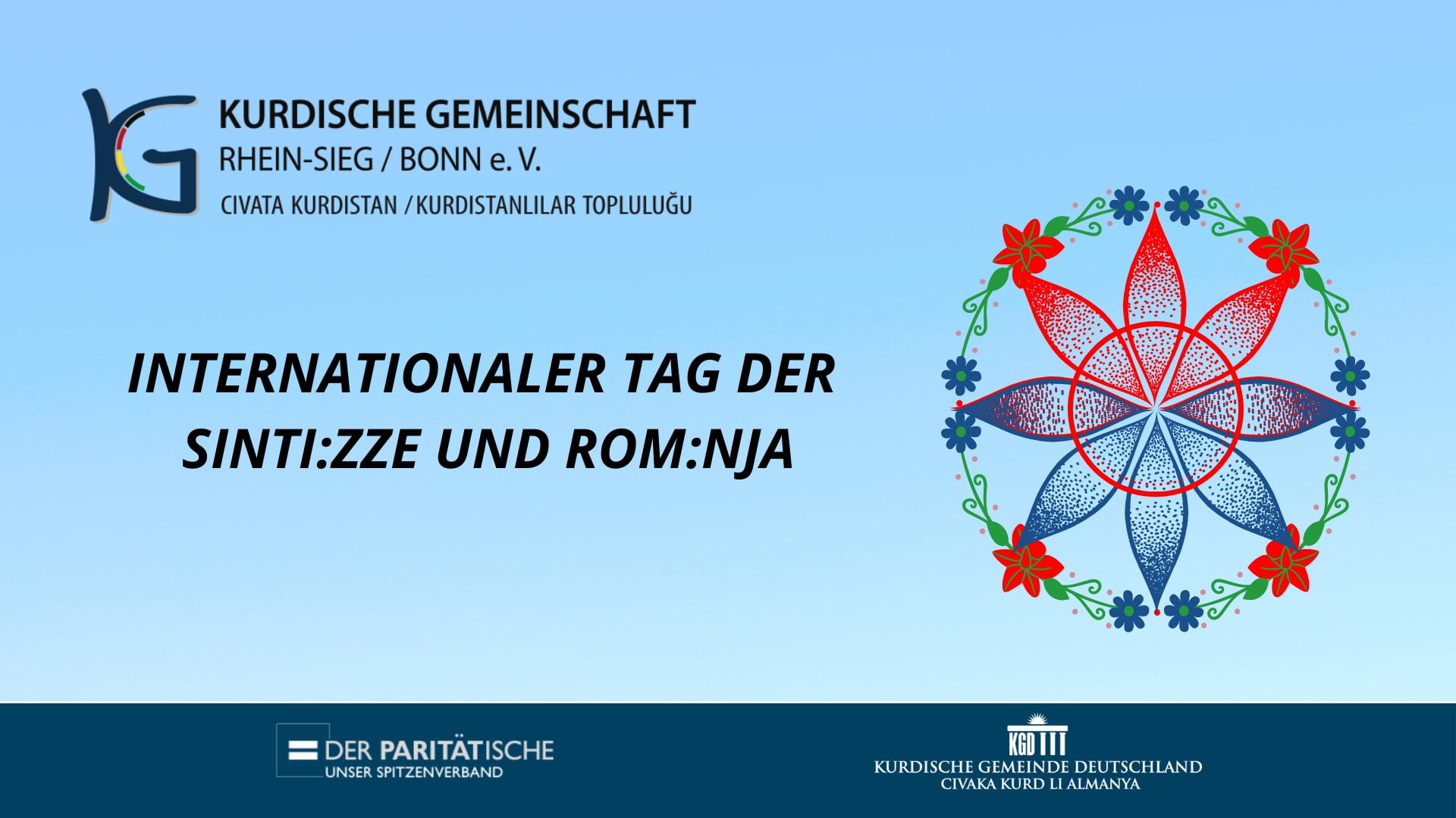 Internationaler Tag Der Sinti:zze Und Rom:nja - Kurdische Gemeinschaft ...