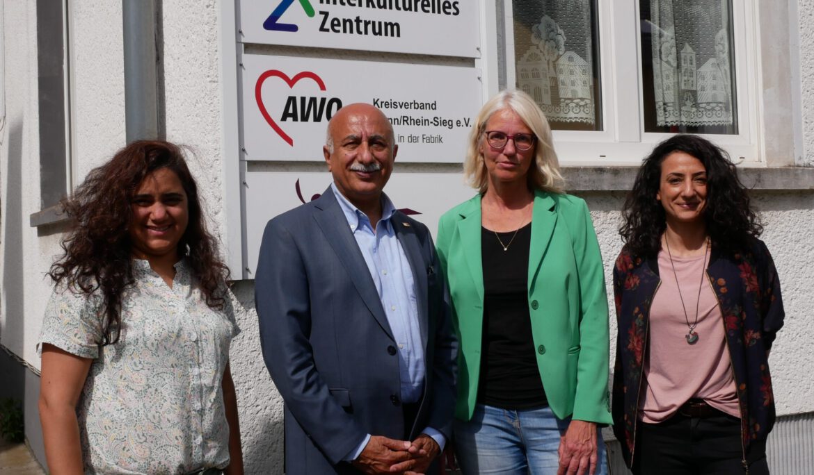 Bürgermeisterin der Stadt Lohmar zu Besuch