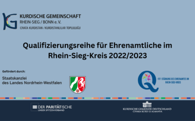 Q-Fit- Qualifizierungsreihe für Ehrenamtliche aus dem Rhein-Sieg-Kreis 2022/2023