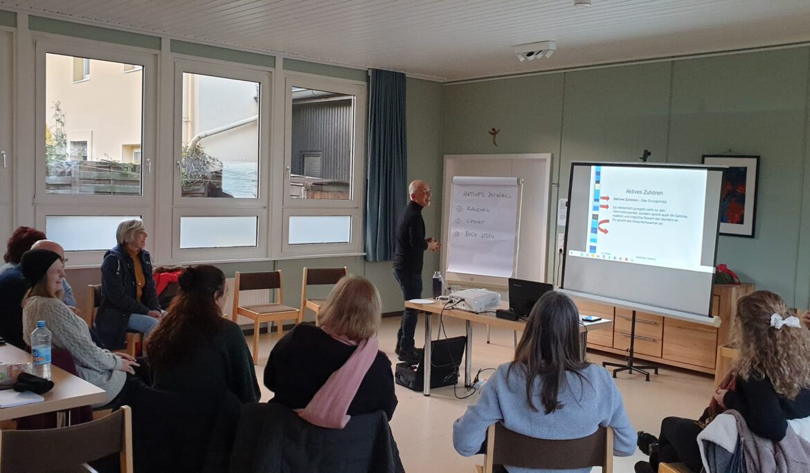 Großes Interesse bei dem Ehrenamtlich