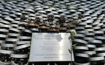 Gedenken an die Opfer des Brandanschlags vor 30 Jahren in Solingen