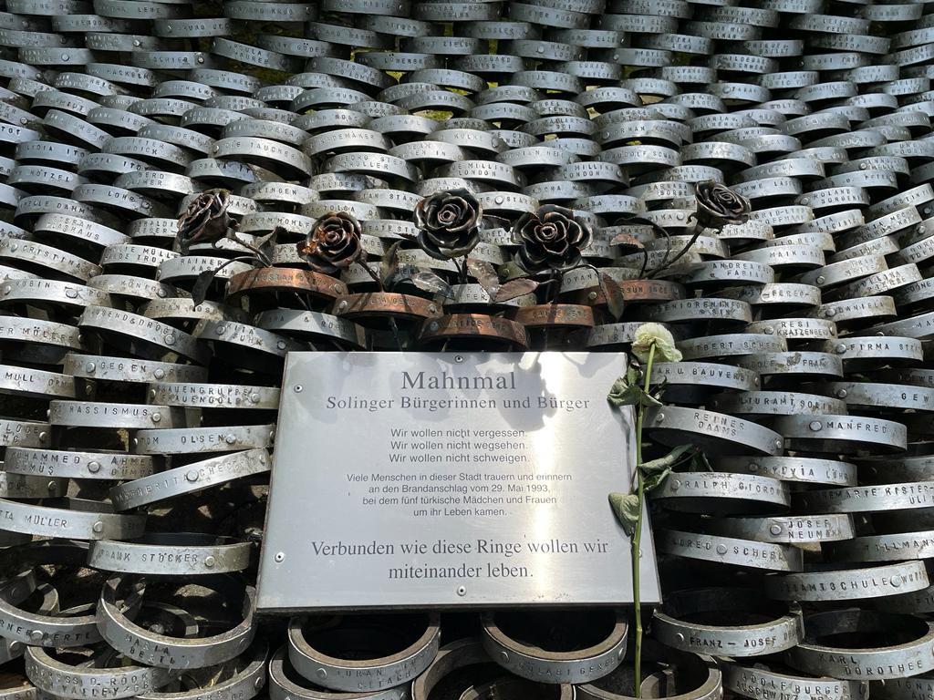 Gedenken an die Opfer des Brandanschlags vor 30 Jahren in Solingen