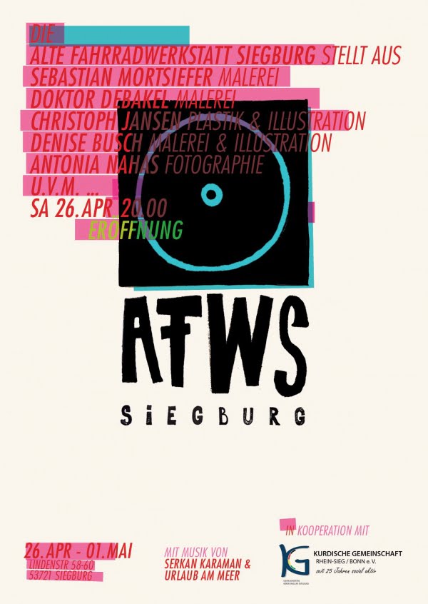 Fahrradwerkstatt Siegburg stellt aus