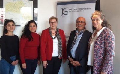 Bürgermeisterin Kalkbrenner zu Besuch bei der Kurdischen Gemeinschaft