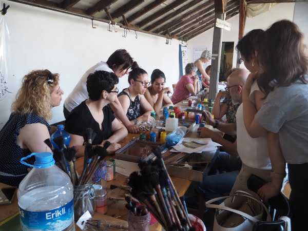 Kunstprojekt auf vollen Touren