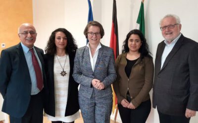 Die KG zu Besuch beim Ministerium für Heimat, Kommunales, Bau und Gleichstellung des Landes NRW