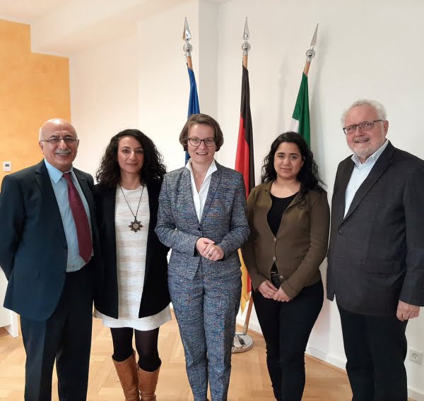 Die KG zu Besuch beim Ministerium für Heimat, Kommunales, Bau und Gleichstellung des Landes NRW