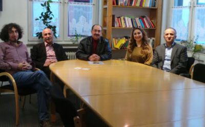 Gani und Zilan Nar zu Besuch bei der Kurdischen Gemeinschaft