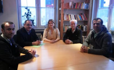 Ezidischer Rat besucht die Kurdische Gemeinschaft