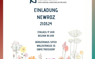 Herzliche Einladung zum Newroz-Fest 2024
