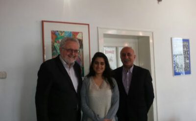 Besuch von Michael Solf