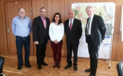 Zu Besuch beim Bürgermeister der Stadt Bornheim Herr Henseler