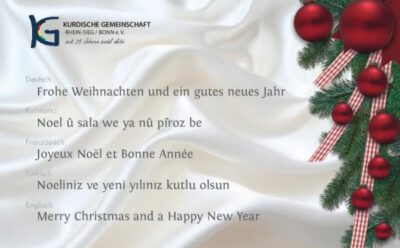 Frohe Weihnachten