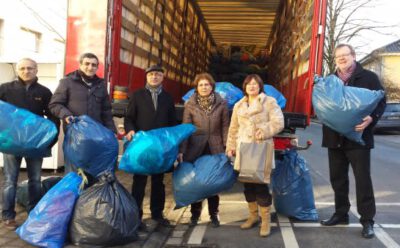 Der LKW ist beladen…