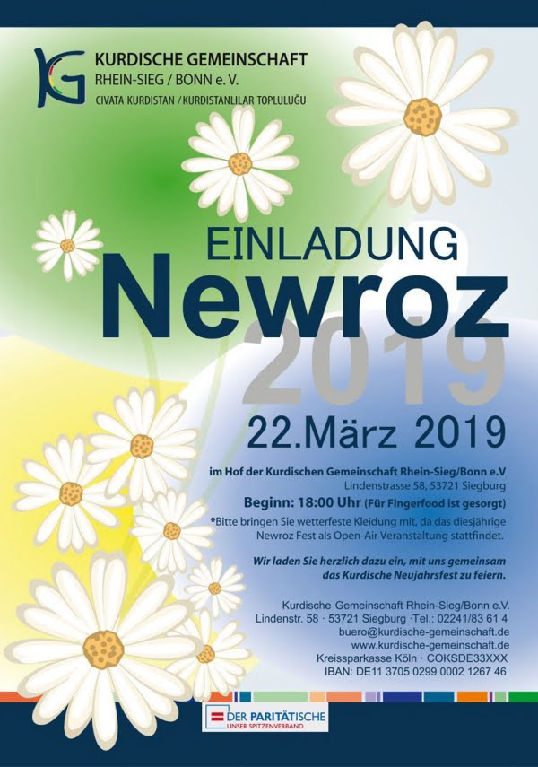 Einladung: Newroz 2019