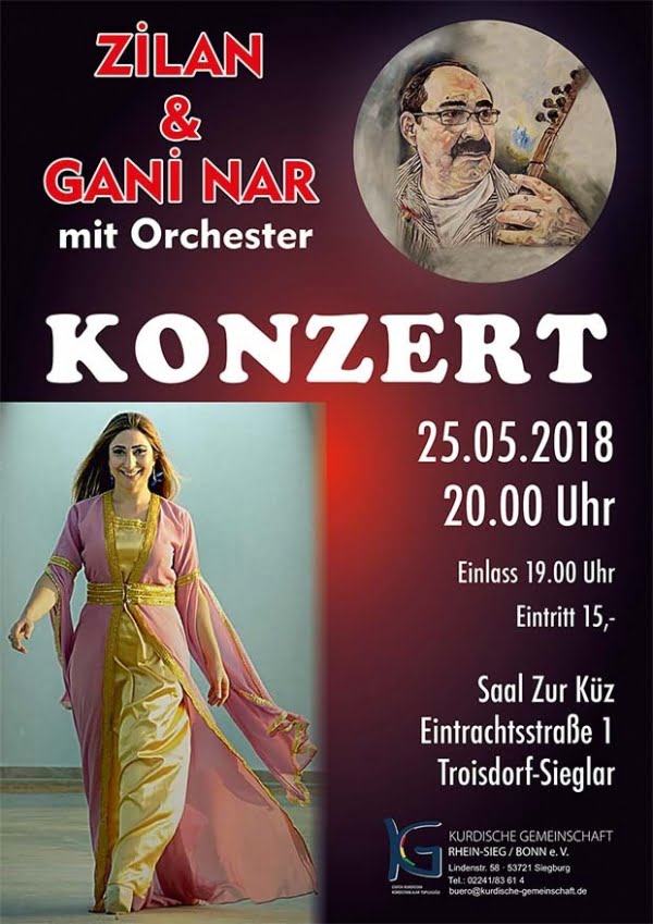 Konzert – Zilan und Gani Nar mit Orchester