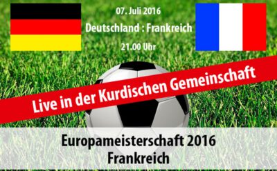 Fußball-Halbfinale in der Kurdischen Gemeinschaft
