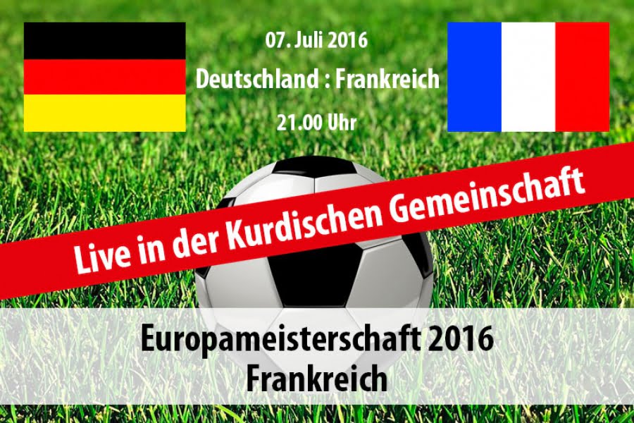 Fußball-Halbfinale in der Kurdischen Gemeinschaft