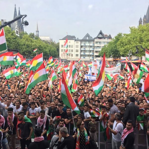 Deutsch-Kurden für die Unabhängigkeit Kurdistans