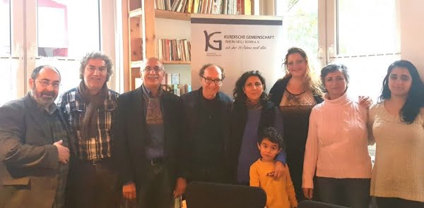Besuch der Kunstszene bei der Kurdischen Gemeinschaft