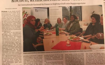 12 Nationen treffen sich beim Frauenkochtreff
