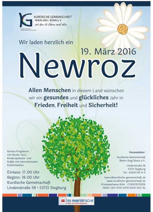 Einladung zum Newroz Fest