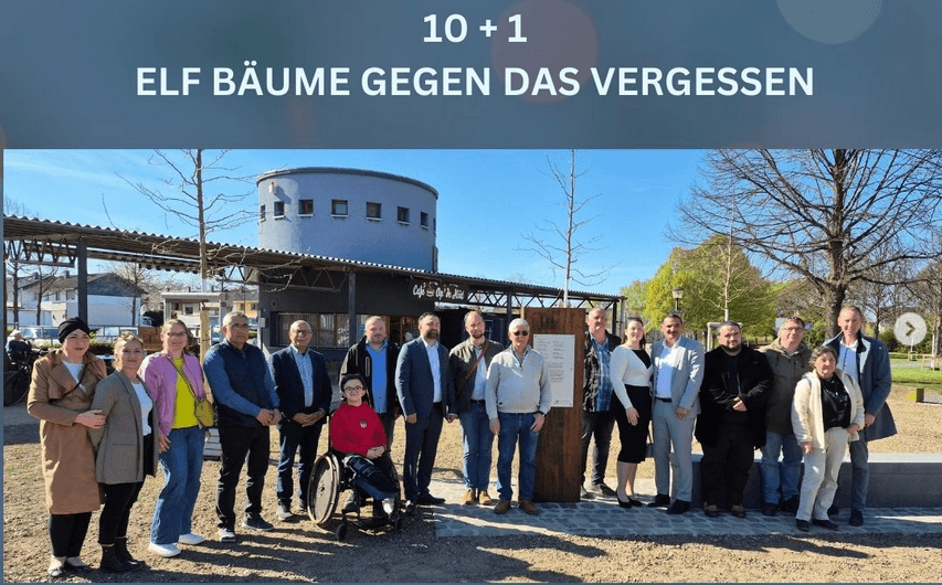 10 +1 BÄUME GEGEN DAS VERGESSEN