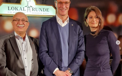 Ministerpräsident Hendrik Wüst zur Lokalrunde im Rhein-Sieg-Kreis