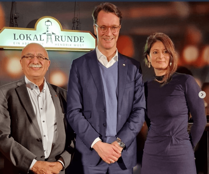 Ministerpräsident Hendrik Wüst zur Lokalrunde im Rhein-Sieg-Kreis