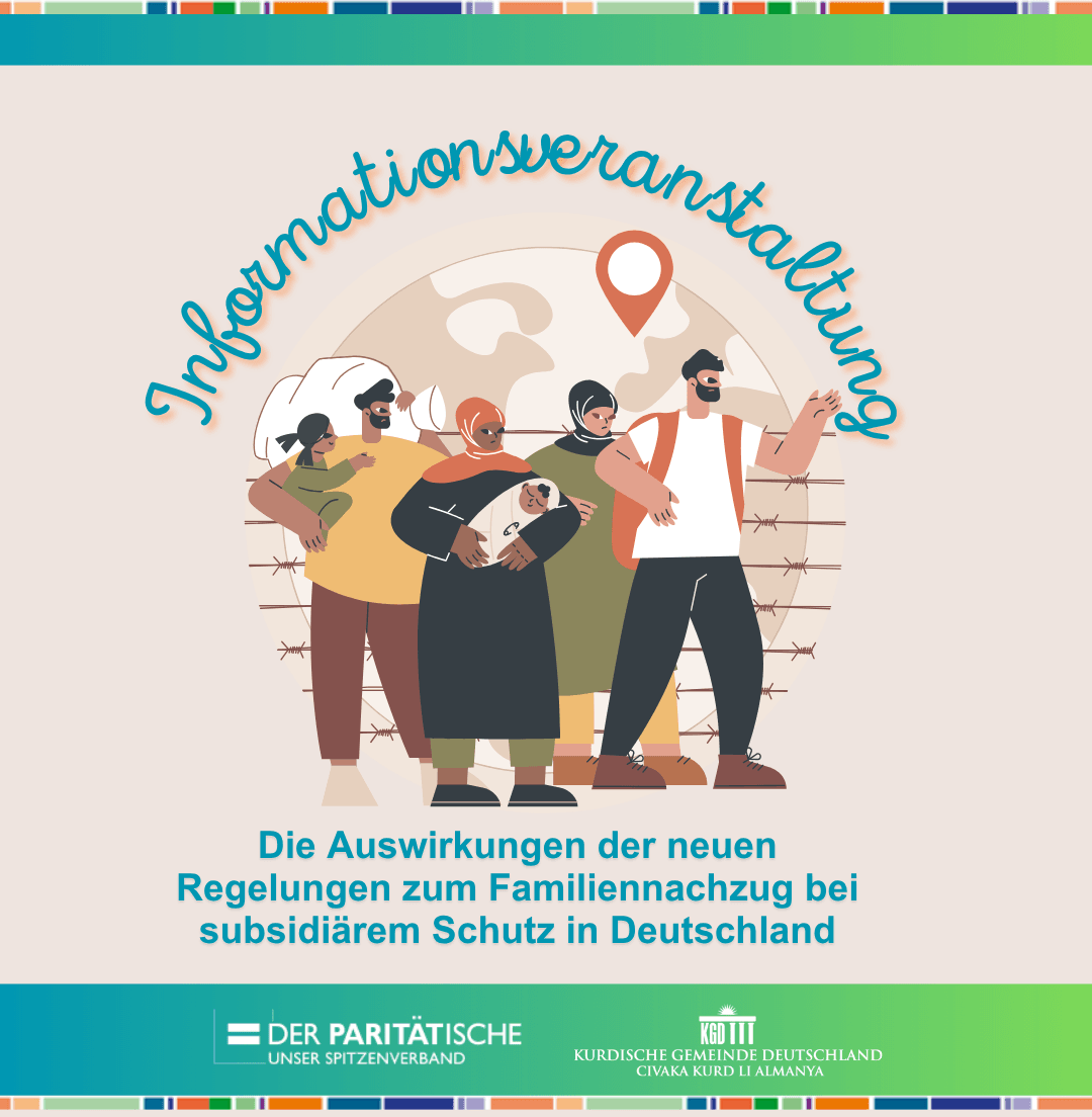 Informationsveranstaltung: Familiennachzug bei subsidiärem Schutz – neue Regeln in Deutschland